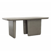 Milena Grey Concrete Finish Outdoor Dining Table